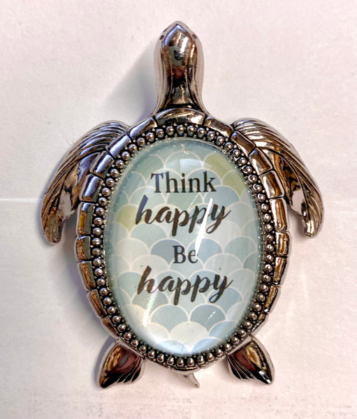 Ganz Sea Turtle Figurine, Think Happy Be Happy