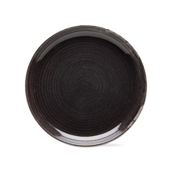 TAG Reactive Glaze Dinner Plate, Black (G12928)