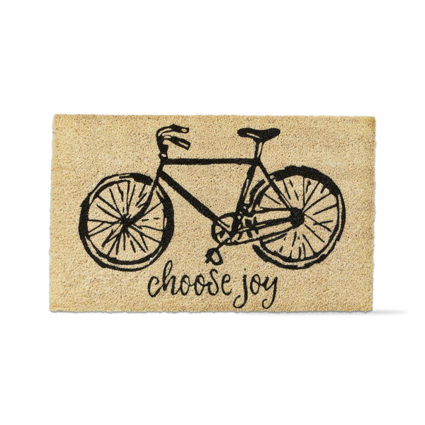 TAG Coir Mat, Choose Joy with Bicycle (G15343)