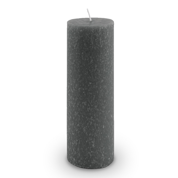 Root Timberline Pillar Candle, 3x9" Unscented Stone (339195)