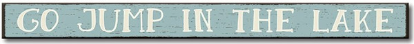 My Word Skinnies Sign, Go Jump