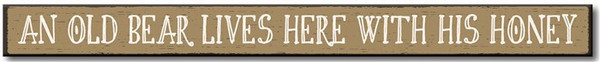 My Word Skinnies Sign, Old Bear