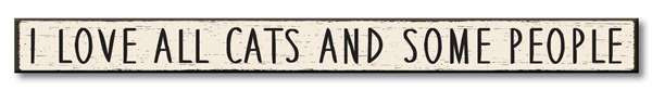 My Word Skinnies Sign, I Love Cats