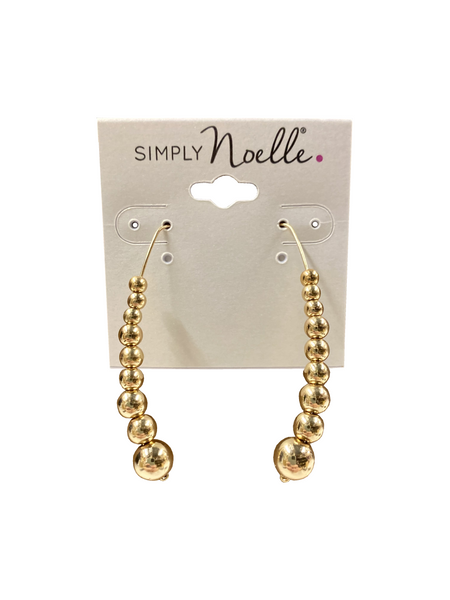 Ganz Earring, Gold Orb