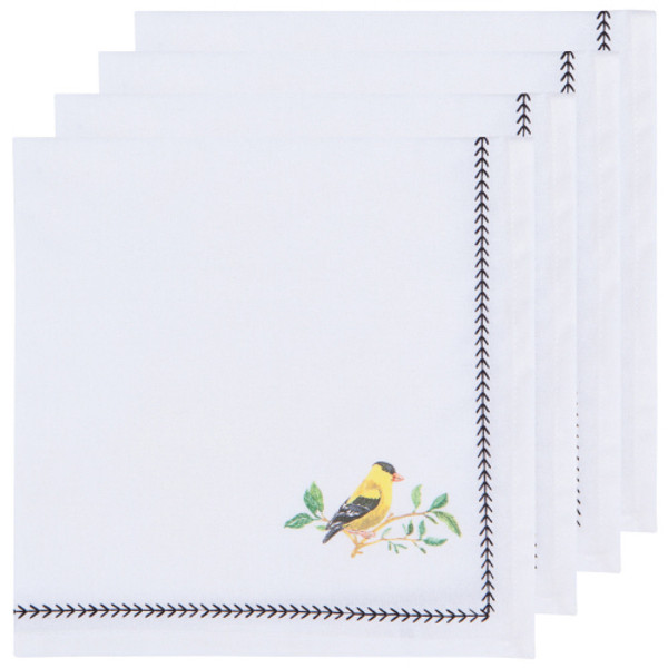 Now Designs Napkins, Birdsong - Set of 4 (1757027)