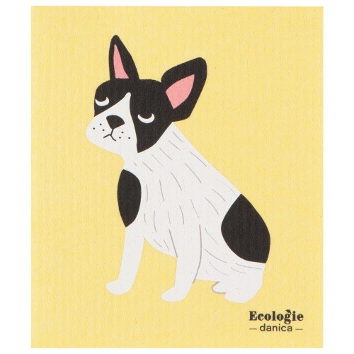 Now Designs Swedish Sponge Dishcloth, Handsome Hound (2000226)