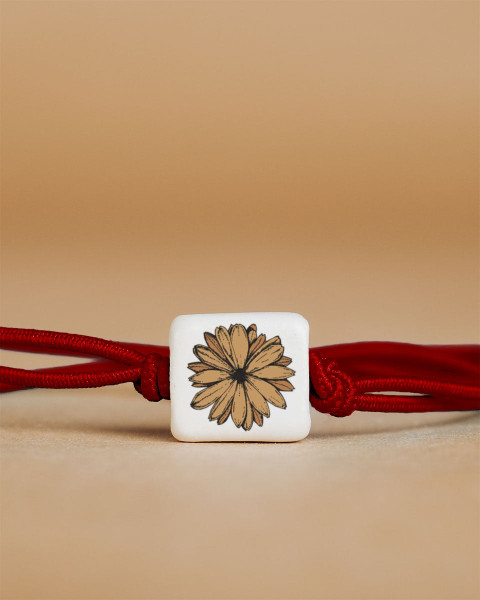 Mudlove Doodle Bracelet, Sunflower