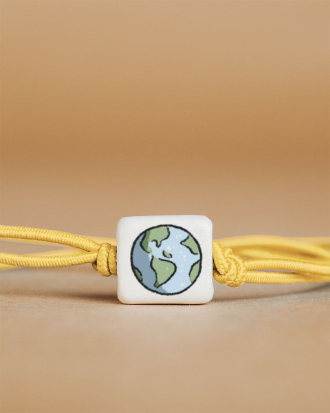 Mudlove Doodle Bracelet, Earth