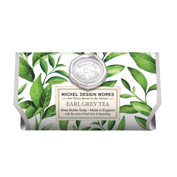 Michel Design Works Large Bath Soap Bar, Earl Grey Tea (SOAL369)