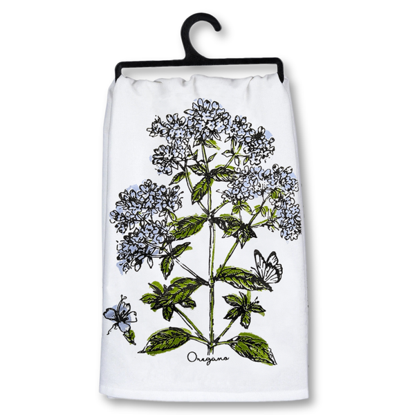 TAG Herb Dishtowel, Oregano
