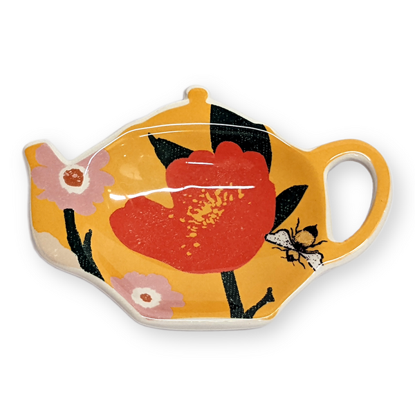 TAG Bee Blossom Teabag Holder, Yellow (G15212A)