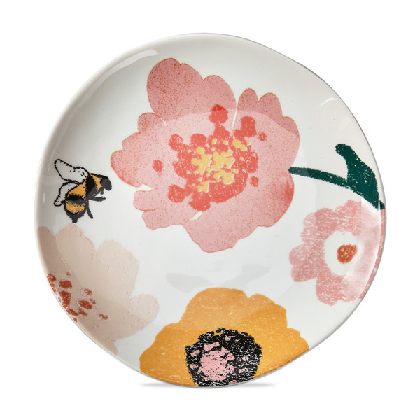 TAG Appetizer Plate, Bee Blossom