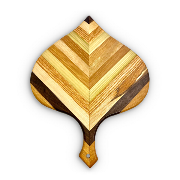 Wooden Leaf Presentation Board, Medium