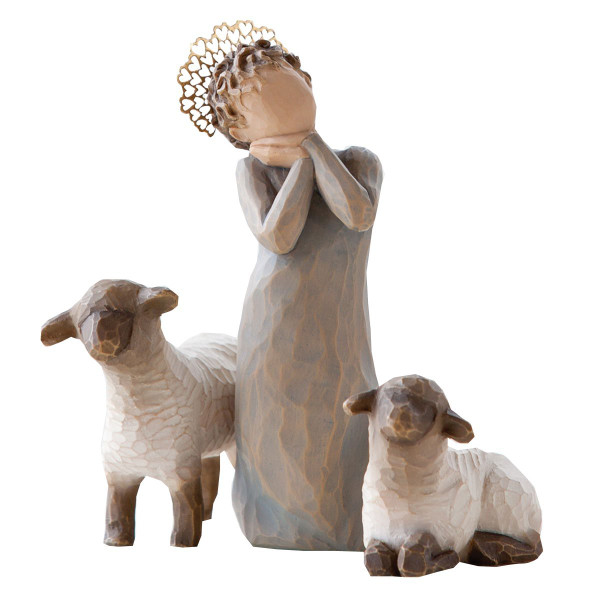 Demdaco Willow Tree, Little Shepherdess, Set of 3