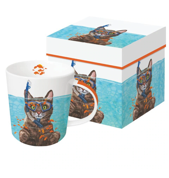 Paperproducts Design Gift-Boxed Mug, Cousteau (604397)