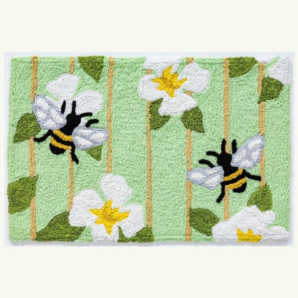 HCI Jellybean Rug, Honey Bees (JB-JRY001)