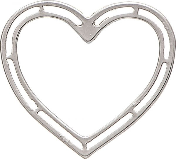 Rain Silver Cage Heart Earrings