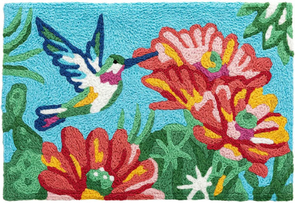 HCI Jellybean Rug - Blooming Cactus Hummingbird (JB-JB173)