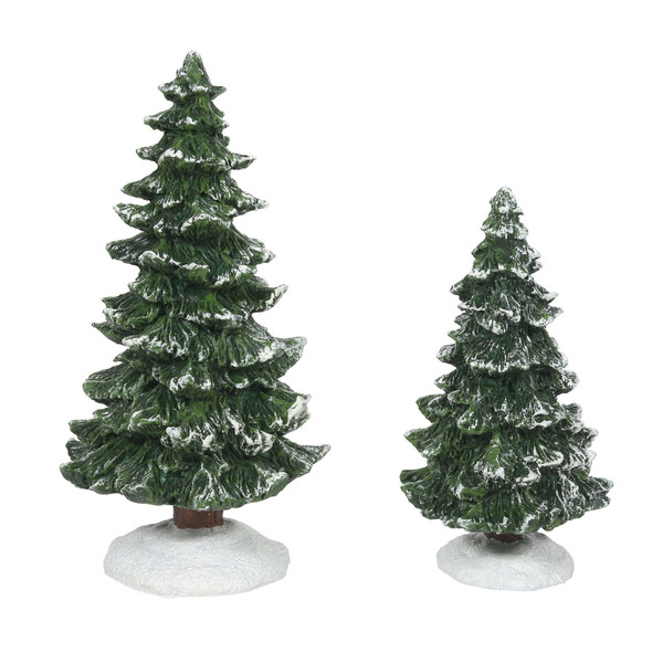 Department 56 Village Figures - Christmas Spruces - Set of 2 (6009826)