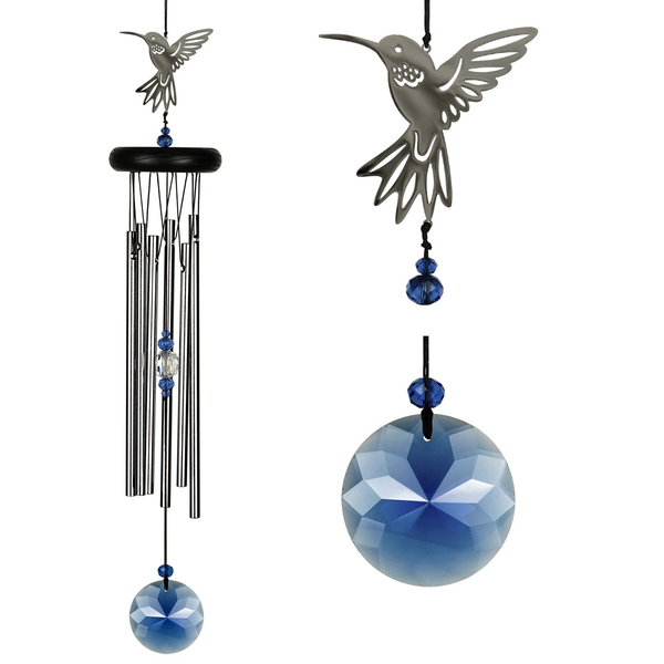 Woodstock Crystal Hummingbird Chime