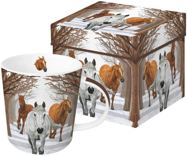Paperproducts Design Gift-Boxed Mug, Horse Passage (28353)