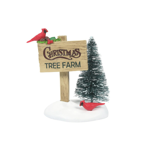 Department 56 Village Accessories, Cardinal Christmas Sign (6009800)