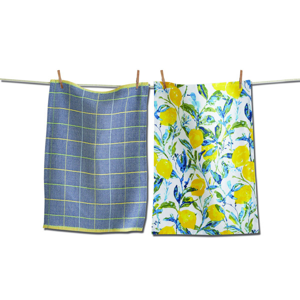 TAG Dishtowels, Lemon Grove - Set of 2
