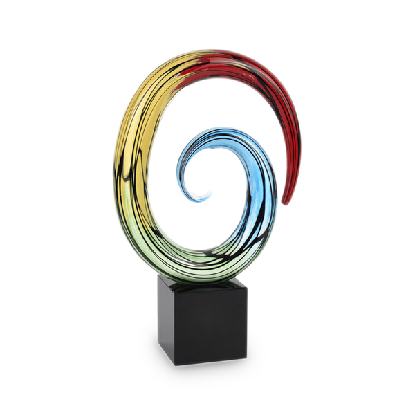 Badash Murano Style Centerpiece, 10"
