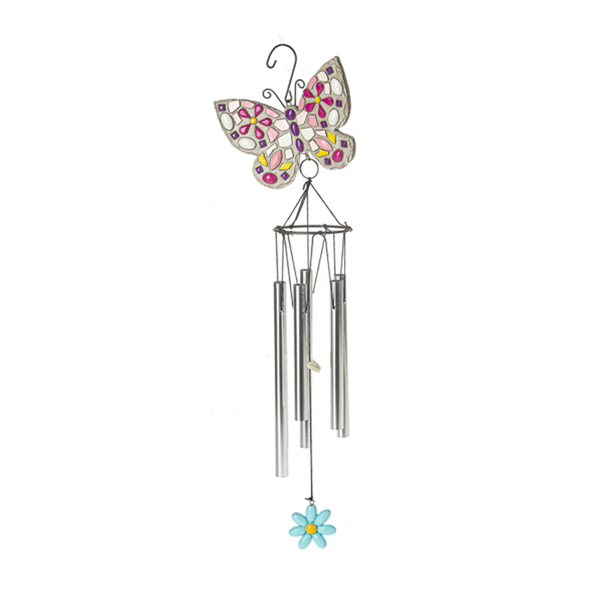 Ganz Mosaic Garden Windchime, Butterfly