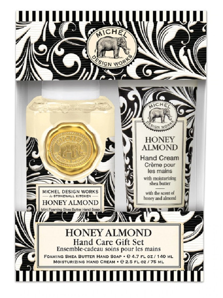 Michel Design Works Hand Care Gift Set, Honey Almond (841182)