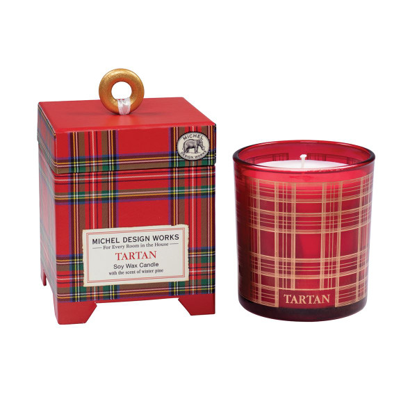 Michel Design Works Soy Wax Candle, Tartan - 6.5oz (CAN348)