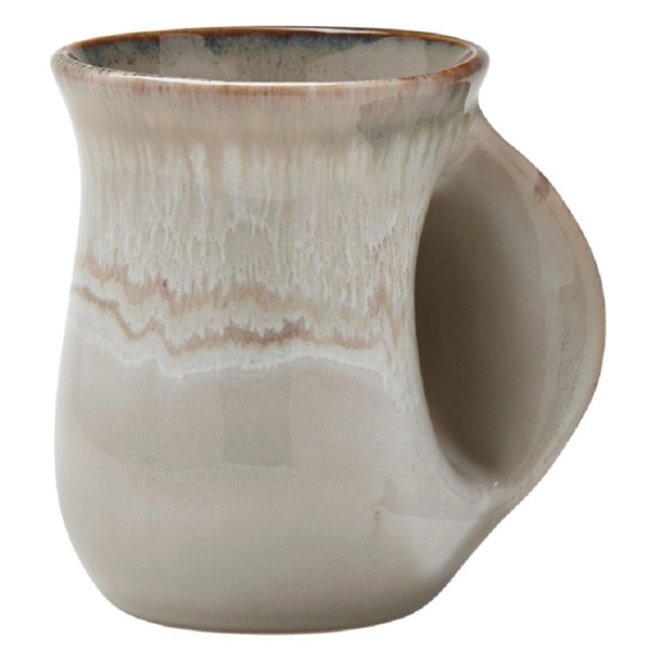 TAG Reactive Glaze Drift Handwarmer Mug - Ivory (G14690)