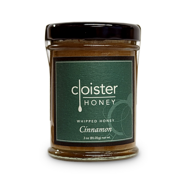 Cloister Honey Whipped Honey, Cinnamon - 3oz.