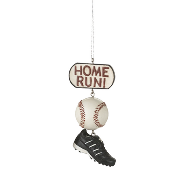 Midwest CBK Sports Score Dangle Ornament, Home Run! (040706B)