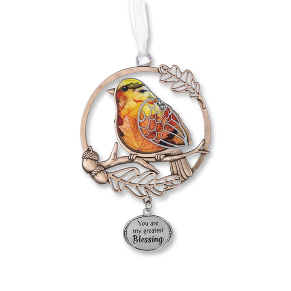 Ganz Colors of Fall Ornament - You Are My Greatest Blessing