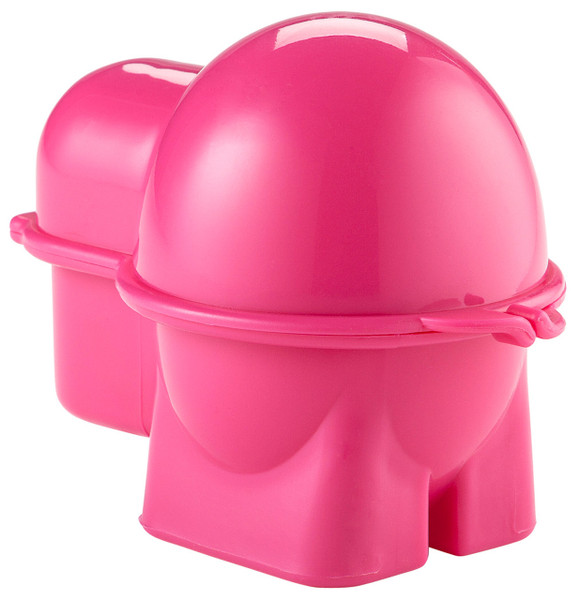 Gourmac Egg To-Go Container, Pink (12-99PINK)