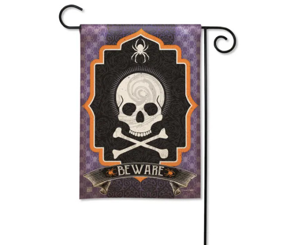 Studio M Garden Flag, Skeleton Beware (33128)