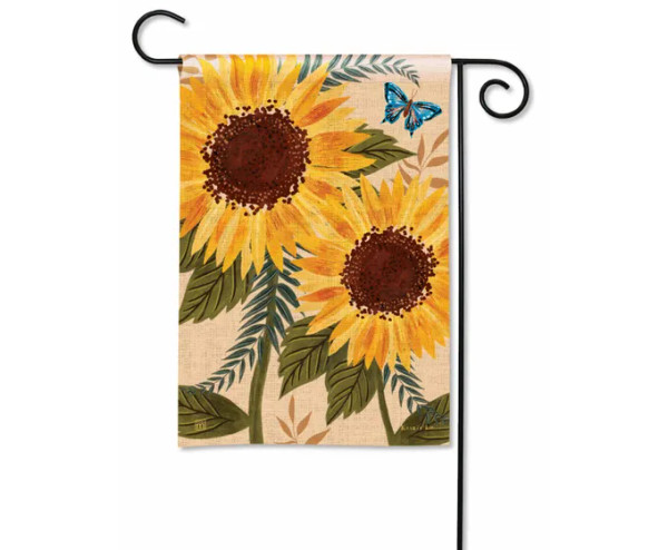 Studio M Garden Flag, Sunflowers and Butterfly (36881)