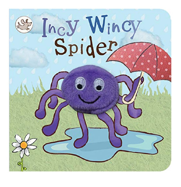 House of Marbles, "Incy Wincy Spider" Finger Puppet Board Book (401568)