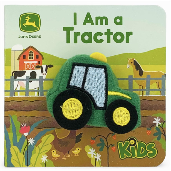 House of Marbles Finger Puppet Book, I Am a Tractor (390801)