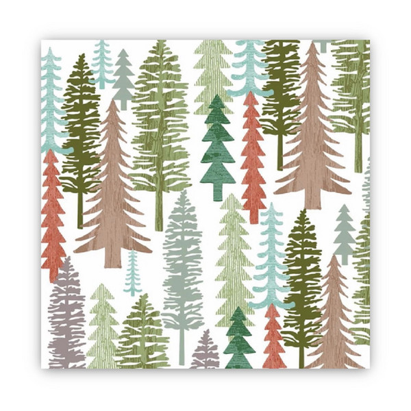 Paperproducts Design Beverage Napkins, Forest - 2 Packs (3254139)