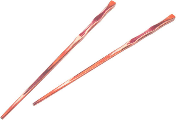 Island Bamboo Red Pakka Chopsticks - Set of 2 (41394)