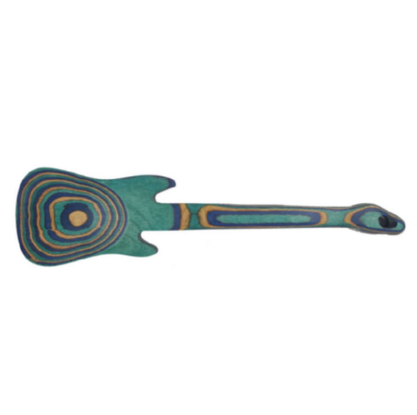 Island Bamboo Guitar Spoon, Peacock Pakka (41503)
