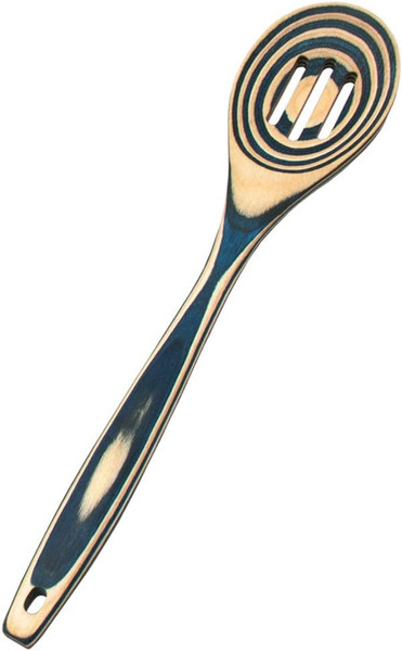 Island Bamboo Slotted Spoon, Blue Pakka (41181)