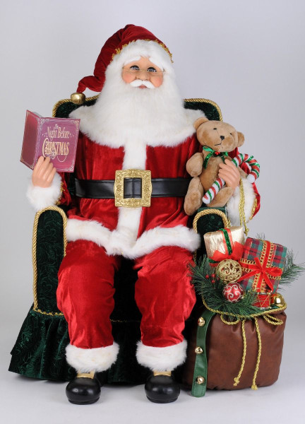 Karen Didion Night Before Christmas Figurine, 3' (SC-59)