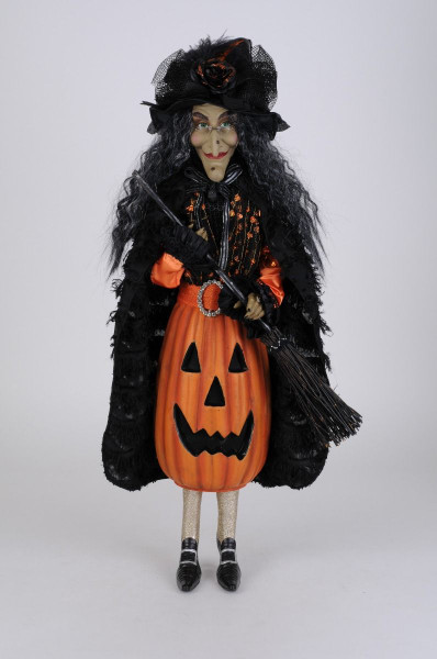 Karen Didion Pumpkin Body Witch (HA26-12)