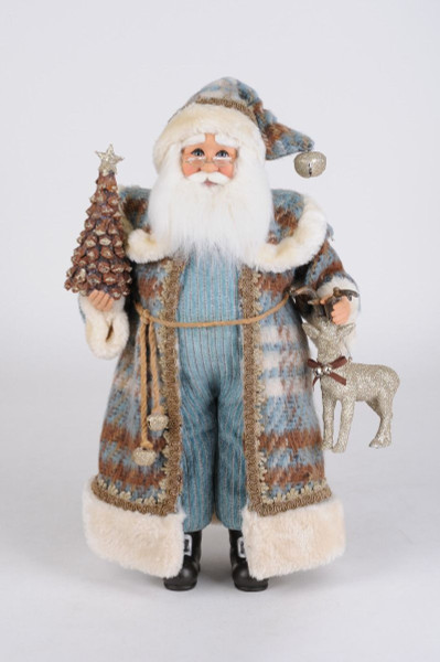 Karen Didion Blue Wilderness Santa (CC18-67)