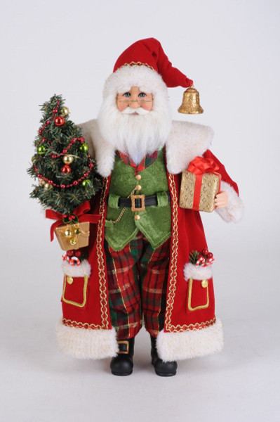 Karen Didion Lighted Christmas Traditions Santa (CC18-64)