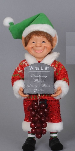 Karen Didion Wine Elf with List (CC09-05)