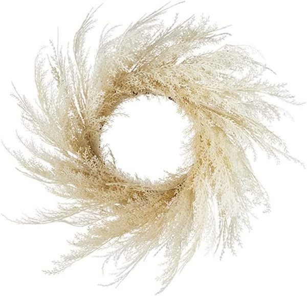 RAZ Imports Pampas Grass Wreath - 24" (XW4222698)